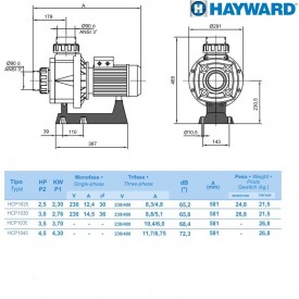 Hayward HCP10251E BC250/KA250